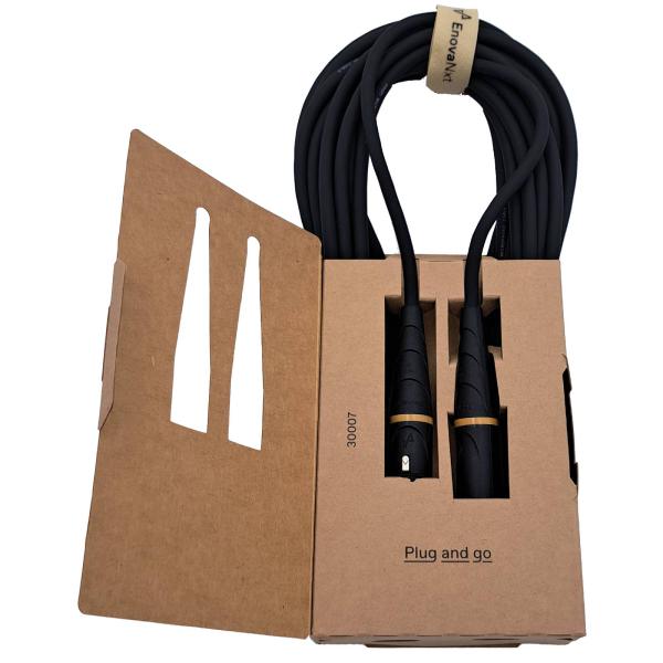 Mikrofonkabel XLR female auf XLR male 3 pin - True Mold Technology